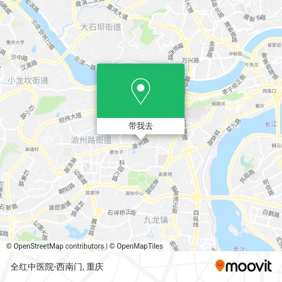 全红中医院-西南门地图