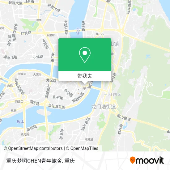 重庆梦啊CHEN青年旅舍地图