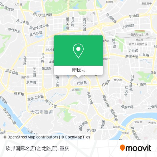 玖邦国际名店(金龙路店)地图