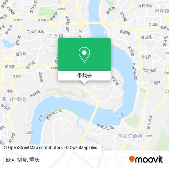 欧可副食地图
