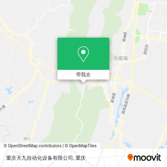 重庆天九自动化设备有限公司地图