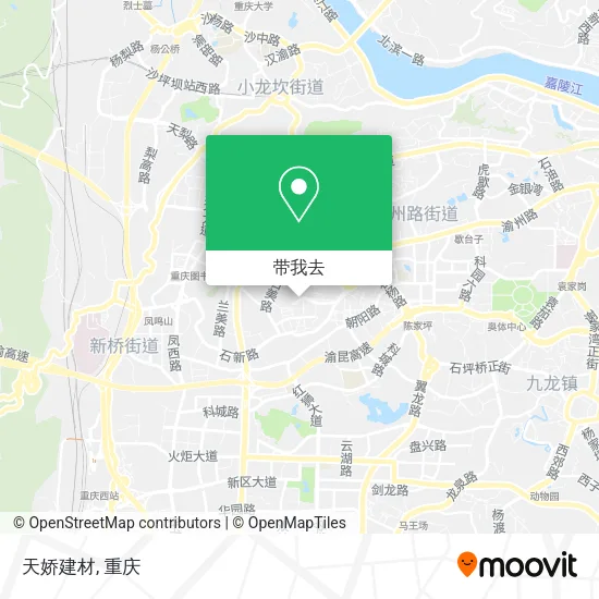 天娇建材地图