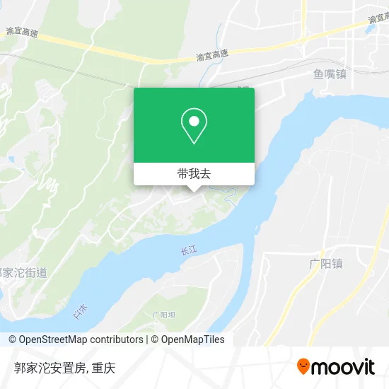 郭家沱安置房地图
