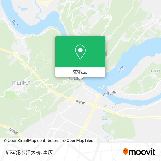 郭家沱长江大桥地图