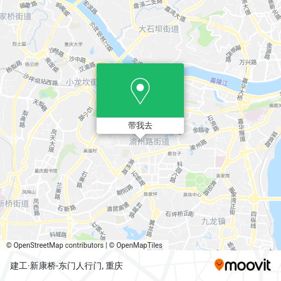 建工·新康桥-东门人行门地图