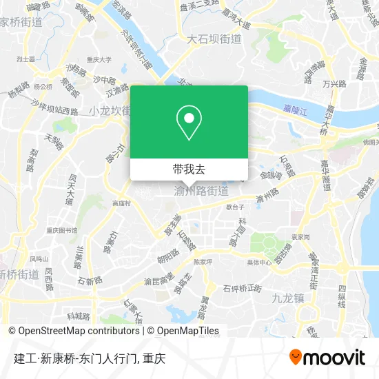 建工·新康桥-东门人行门地图