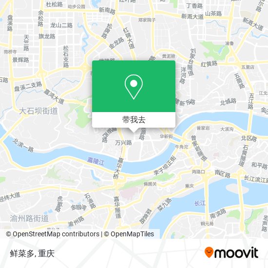 鲜菜多地图