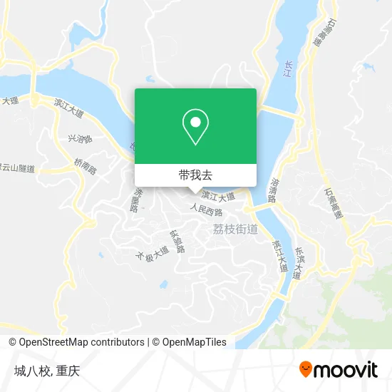 城八校地图