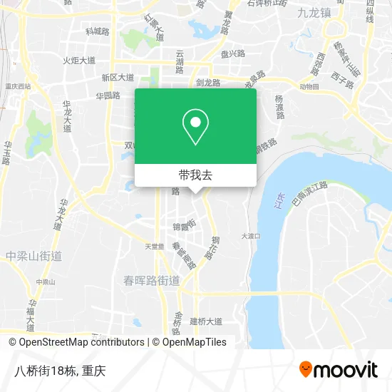八桥街18栋地图
