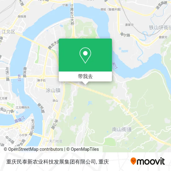 重庆民泰新农业科技发展集团有限公司地图