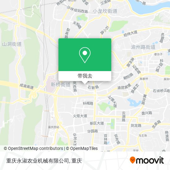 重庆永淑农业机械有限公司地图