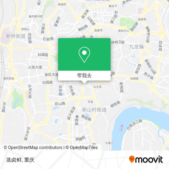 蒸卤鲜地图