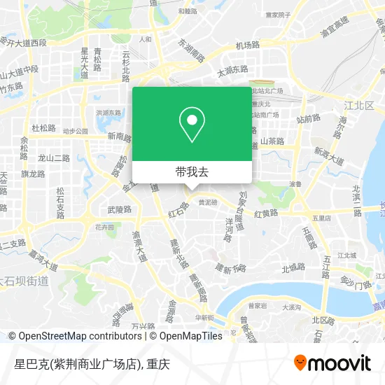 星巴克(紫荆商业广场店)地图