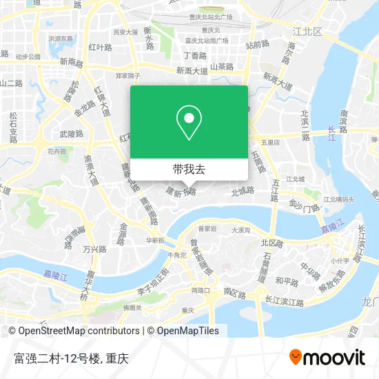 富强二村-12号楼地图