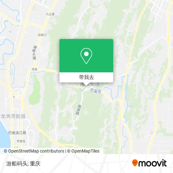 游船码头地图