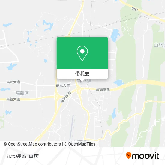 九蕴装饰地图