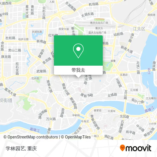 学林园艺地图