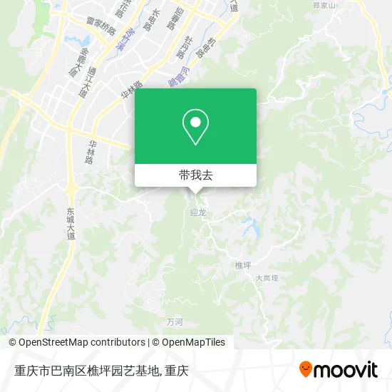 重庆市巴南区樵坪园艺基地地图