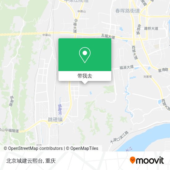 北京城建云熙台地图