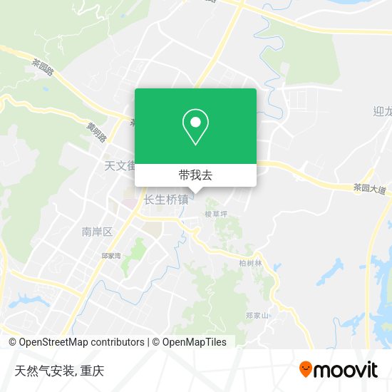天然气安装地图