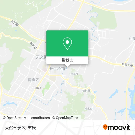 天然气安装地图