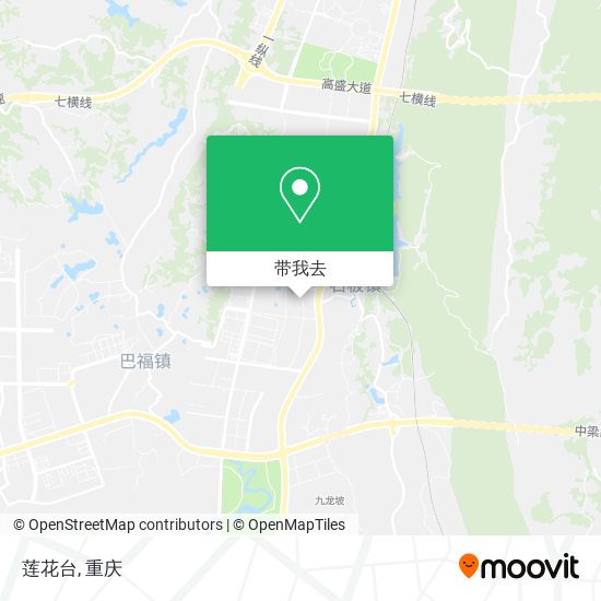 莲花台地图