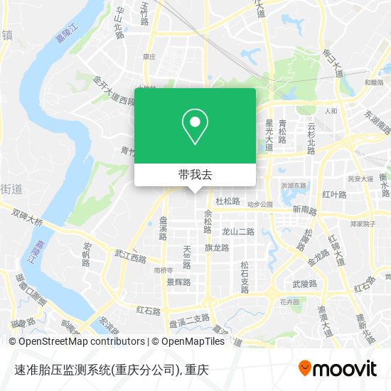 速准胎压监测系统(重庆分公司)地图