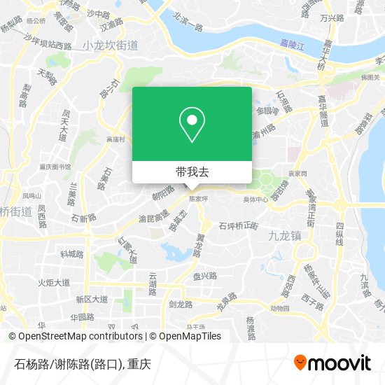 石杨路/谢陈路(路口)地图