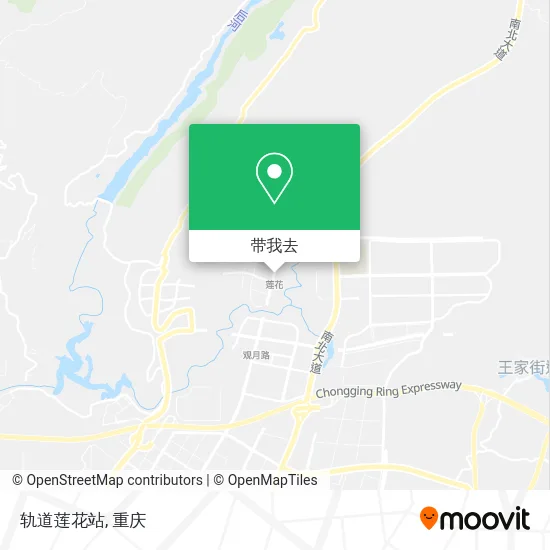 轨道莲花站地图