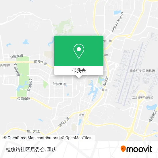 桂馥路社区居委会地图