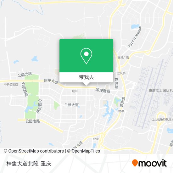 桂馥大道北段地图
