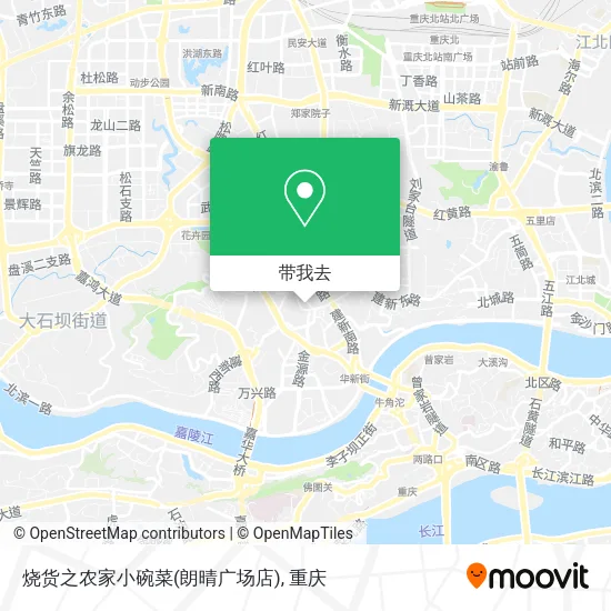 烧货之农家小碗菜(朗晴广场店)地图