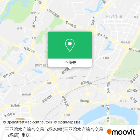 三亚湾水产综合交易市场2O幢(三亚湾水产综合交易市场店)地图