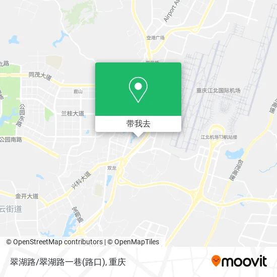翠湖路/翠湖路一巷(路口)地图