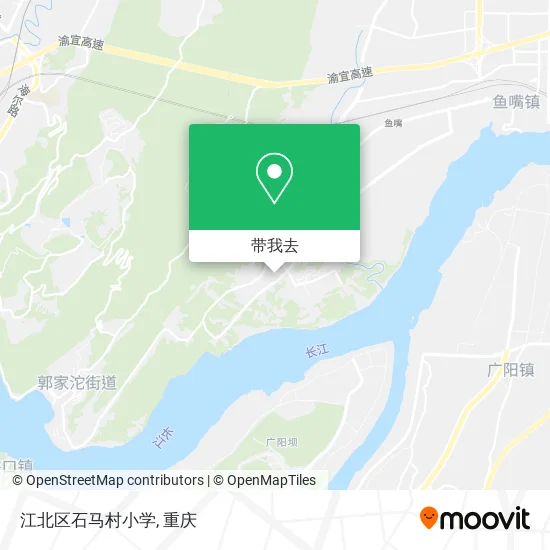 江北区石马村小学地图