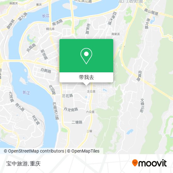 宝中旅游地图