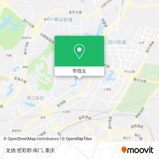 龙德·悠彩郡-南门地图