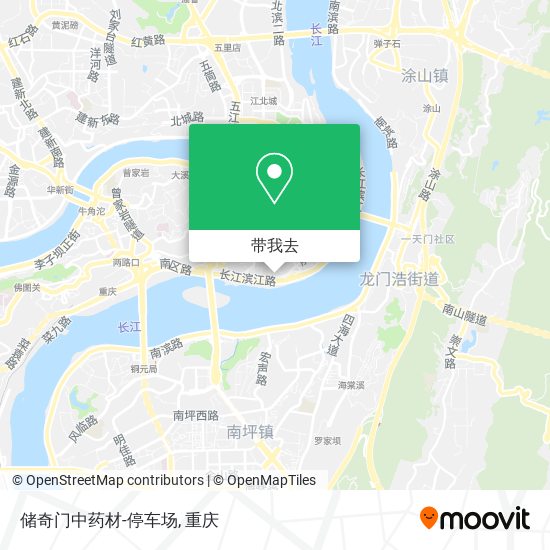 储奇门中药材-停车场地图
