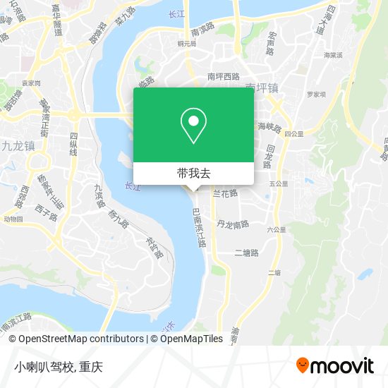 小喇叭驾校地图