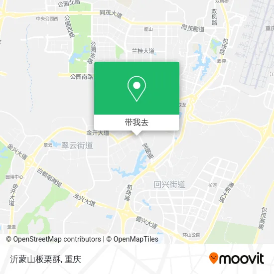 沂蒙山板栗酥地图