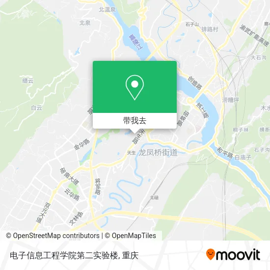 电子信息工程学院第二实验楼地图