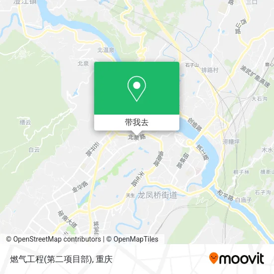 燃气工程(第二项目部)地图