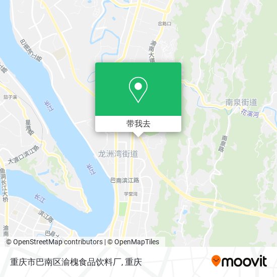 重庆市巴南区渝槐食品饮料厂地图
