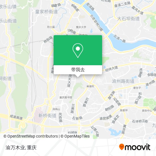 渝万木业地图