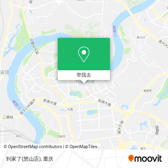 到家了(悠山店)地图