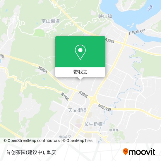 首创茶园(建设中)地图
