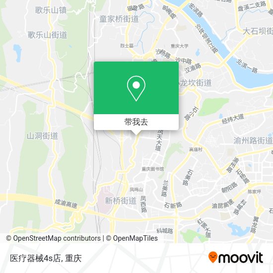 医疗器械4s店地图