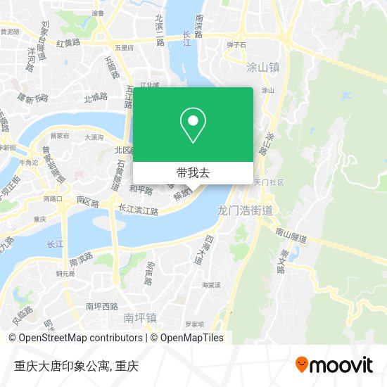 重庆大唐印象公寓地图