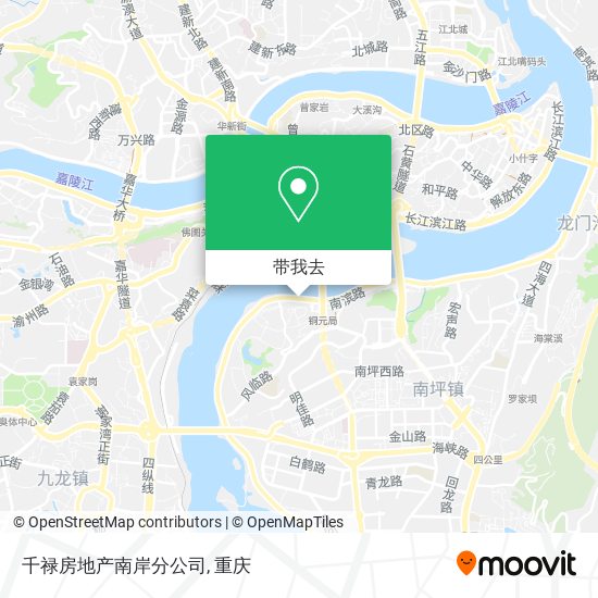 千禄房地产南岸分公司地图