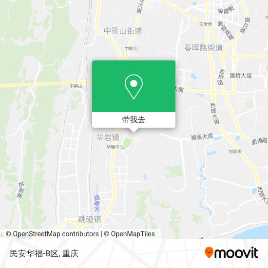 民安华福-B区地图